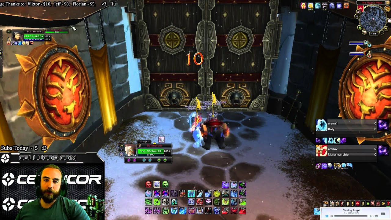 Bajheera - Frost DK 2v2 Arenas w/ Busta (Part 1) - 5.4.8 Frost Death Knight PvP