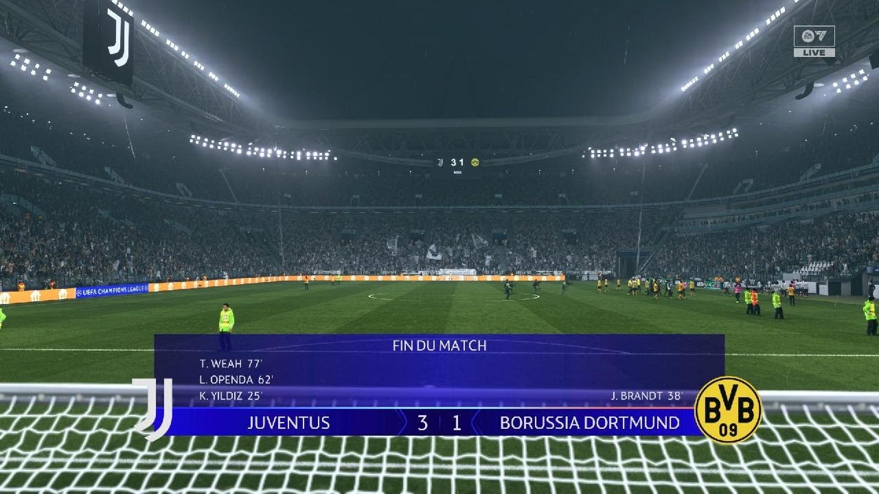 FC26 / UCL / JUVENTUS VS DORTMUND