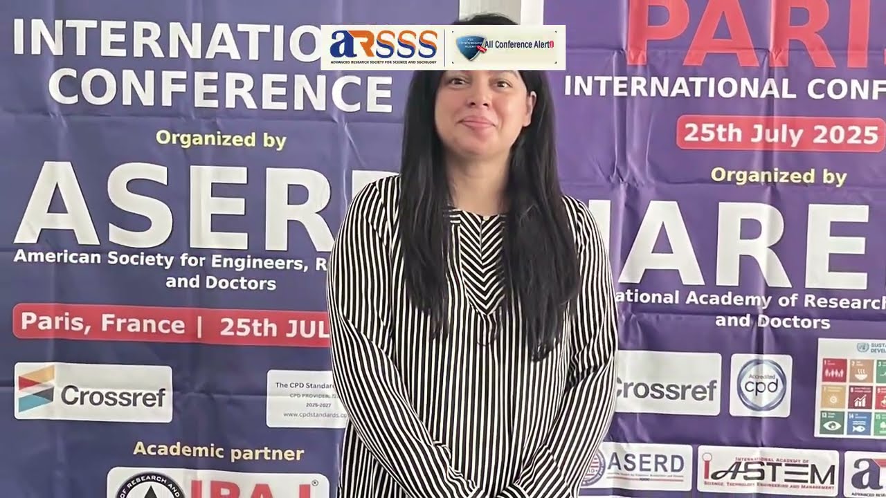 Conference Highlights of ARSSS International Conference on 25th July 2025 at Paris France.