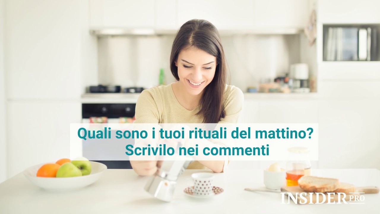 I rituali mattutini delle persone di successo