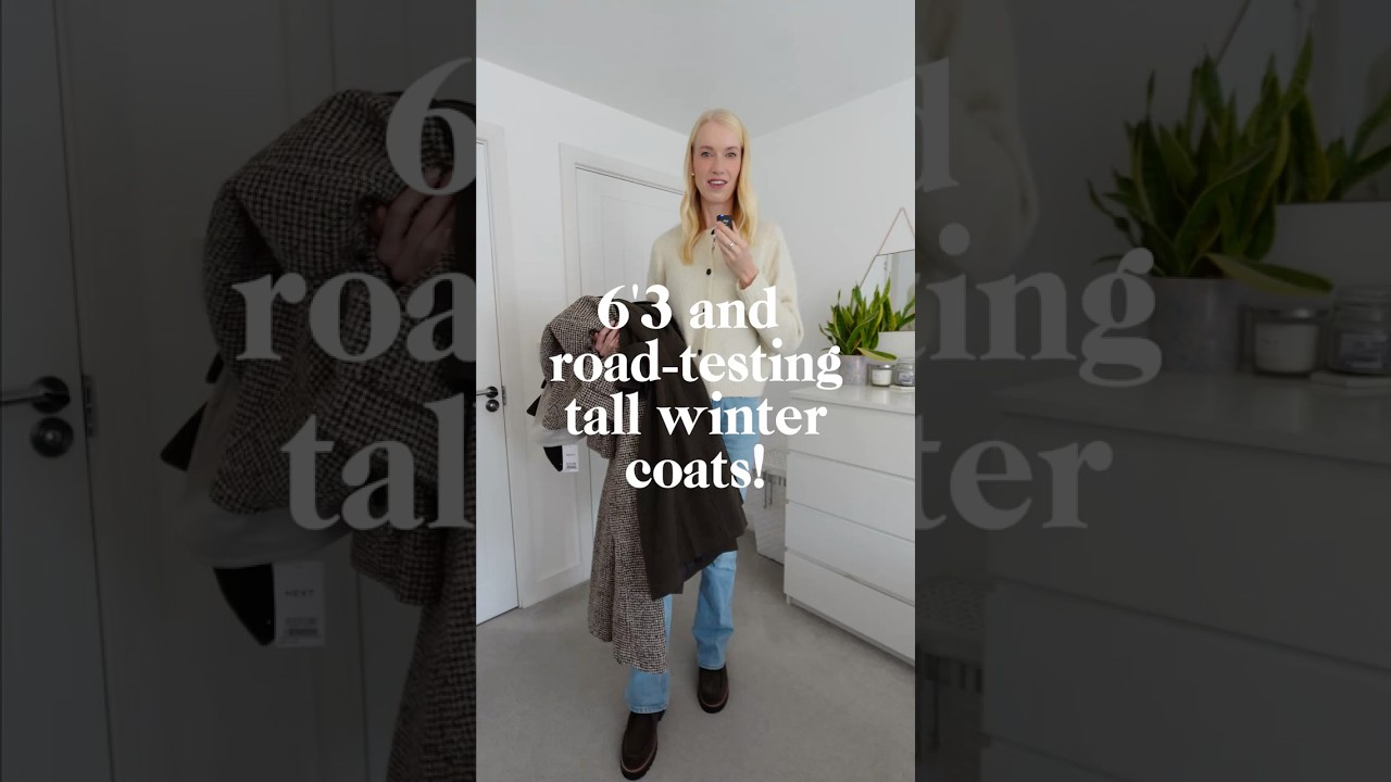 Road testing tall-friendly coats! | winter try-on haul #tallgirlstyle #tallfashion #tryonhaul