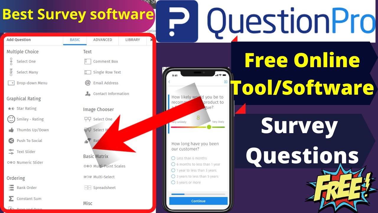 How To Create Free Online Survey Or Research Question Using Question Pro |Free online Questionnaire
