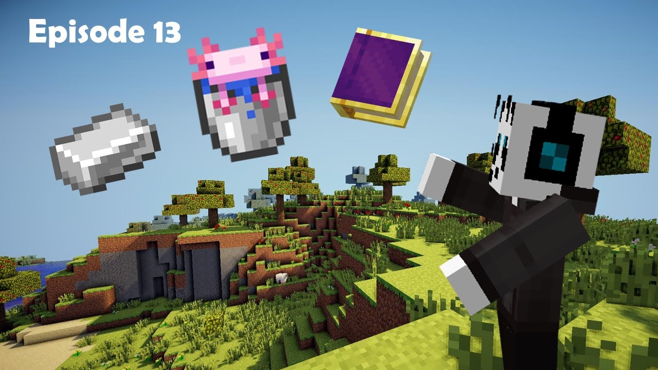 Iron, Axolotls, and Magic Spells - Minecraft ATM 10 Ep. 13