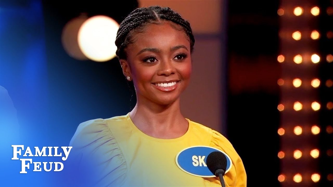 Let's Feud! It's Team Skai Jackson vs. Team Hudson Yang! | Celebrity Family Feud