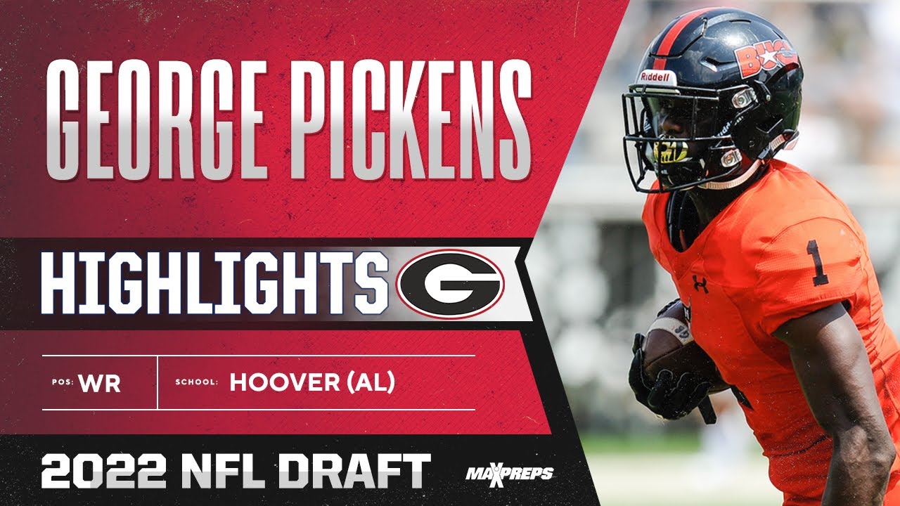 2022 NFL Draft: Pittsburgh Steelers' George Pickens | High School Football Highlights