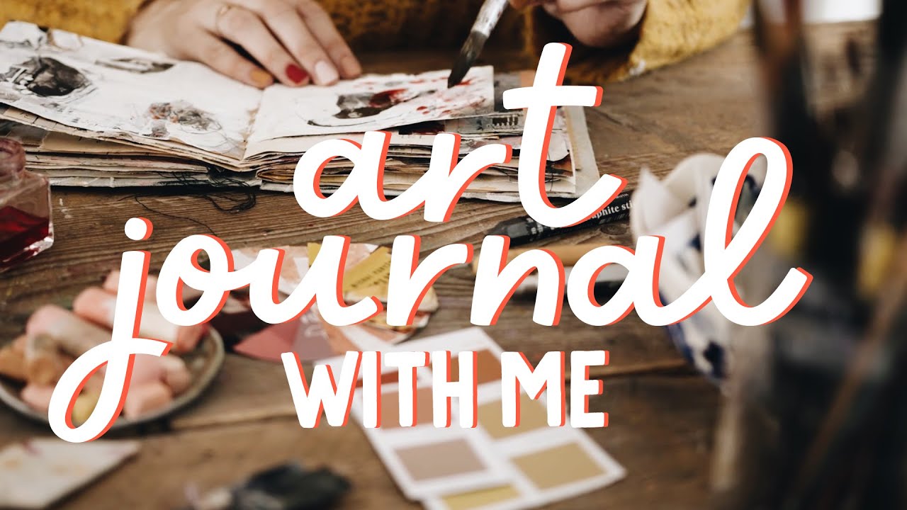 Intuitive art journaling with Kasia Avery