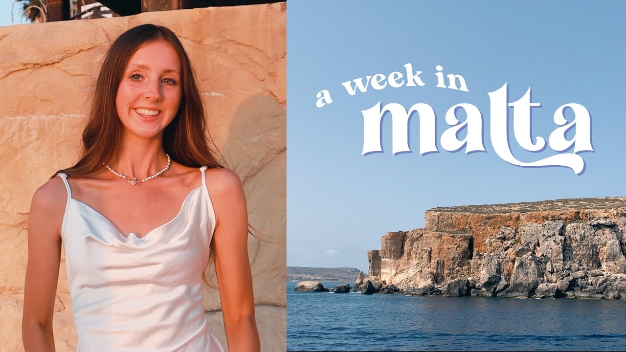 a week in malta: travel diary (malta vlog 2021) | Laura Jane