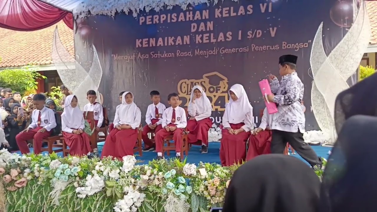 Drama musikal kelas V A tahun ajaran 2023/2024