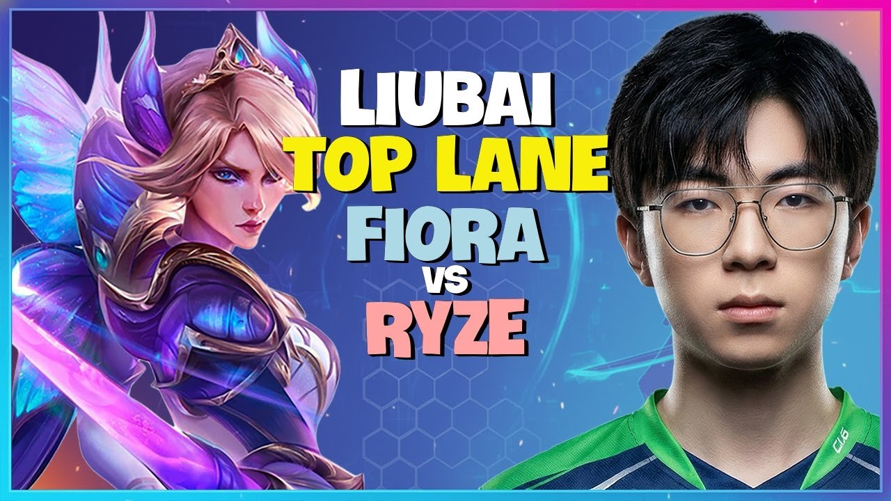 Liubai Fiora : This Rank 1 Camille Main is DEVASTATING Ryze in Challenger Elo