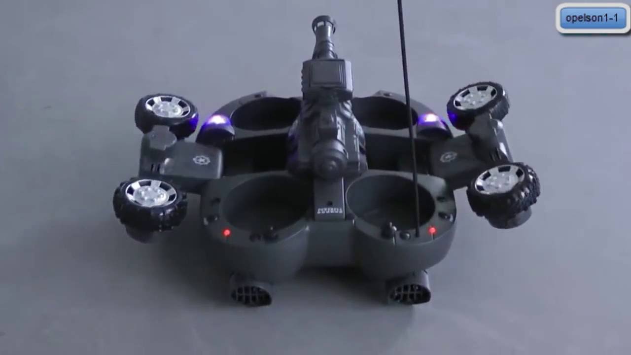 RC Tank 2.4GHz Wireless LED Light BB Bullet Shooting Water