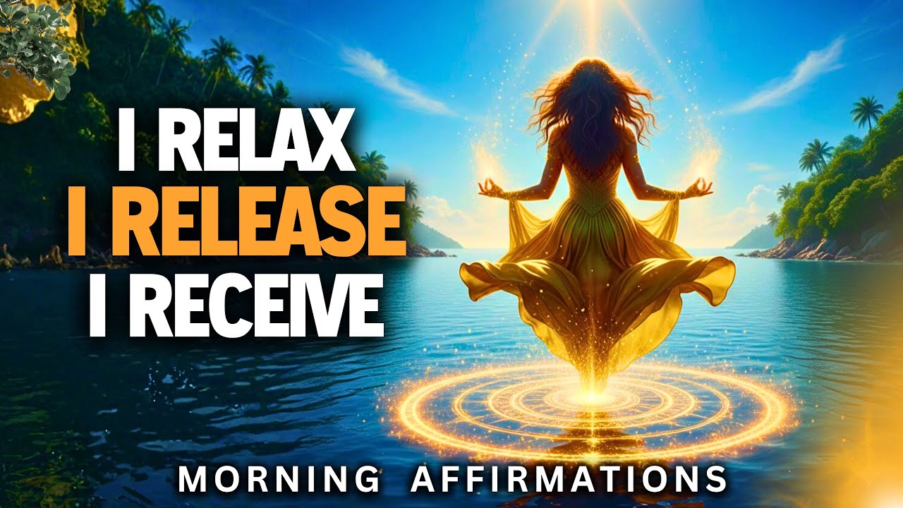 Yes, What You Want is Coming ✨ Just Relax & Receive 💫 Morning Positive Affirmations To Let Go