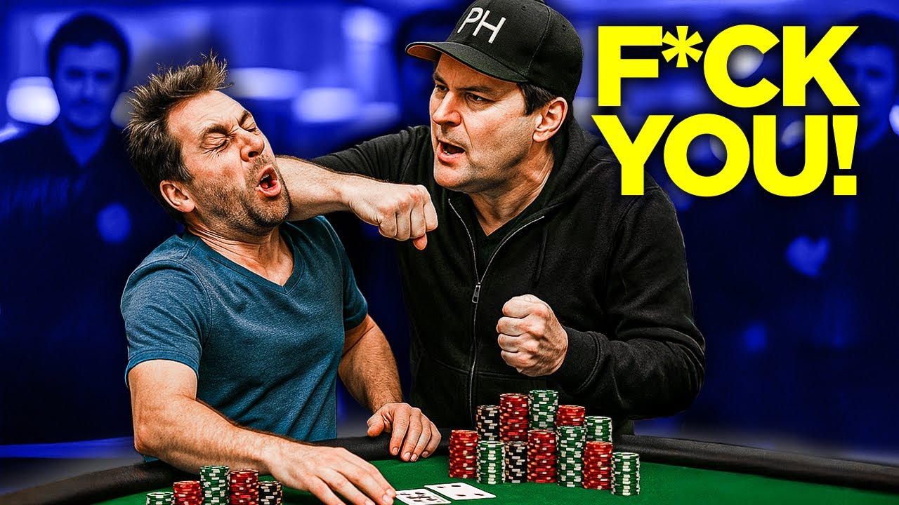 Biggest Poker Fights Recorded LIVE!