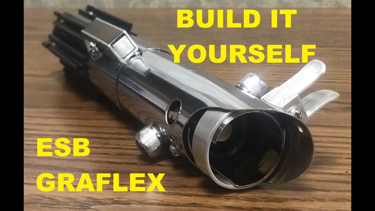 HOW TO:  BUILD A LUKE SKYWALKER ESB LIGHTSABER TUTORIAL DIY!!