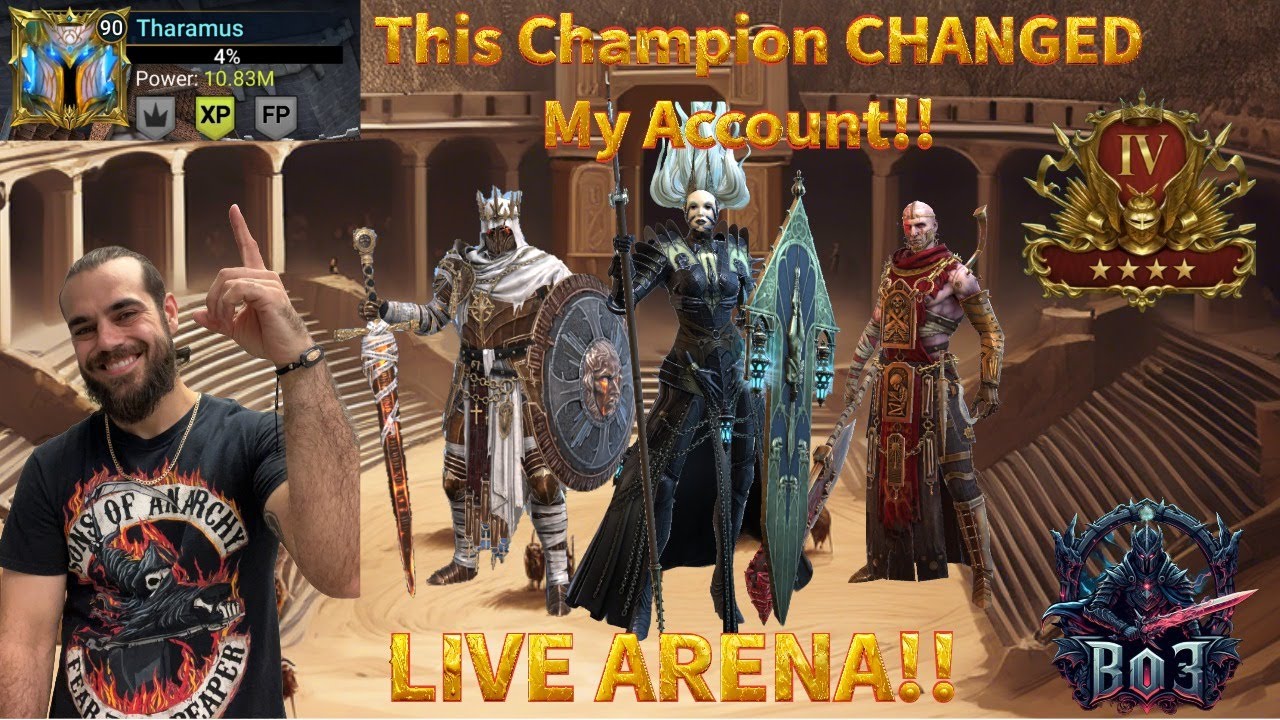 LIVE ARENA!! Gold 4!! This Champion Changed My Account!!