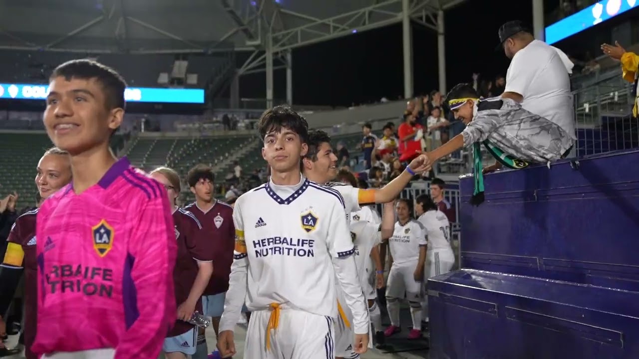 LA Galaxy's Special Olympics Unified Team had a night to remember