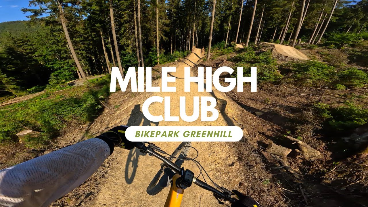 Mile High Club ⚫️ Bikepark Greenhill 2023 POV RAW