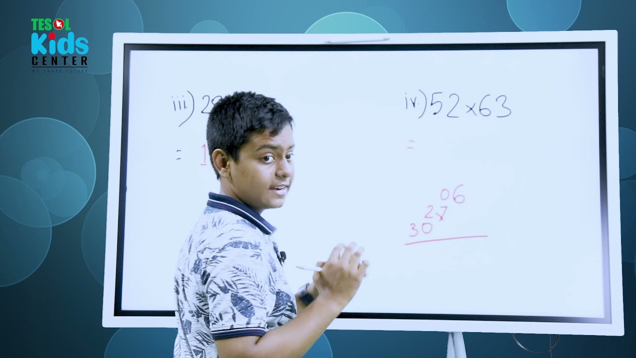 Multiplication in short | TESOL BANGLADESH | TESOL KIDS CENTER |