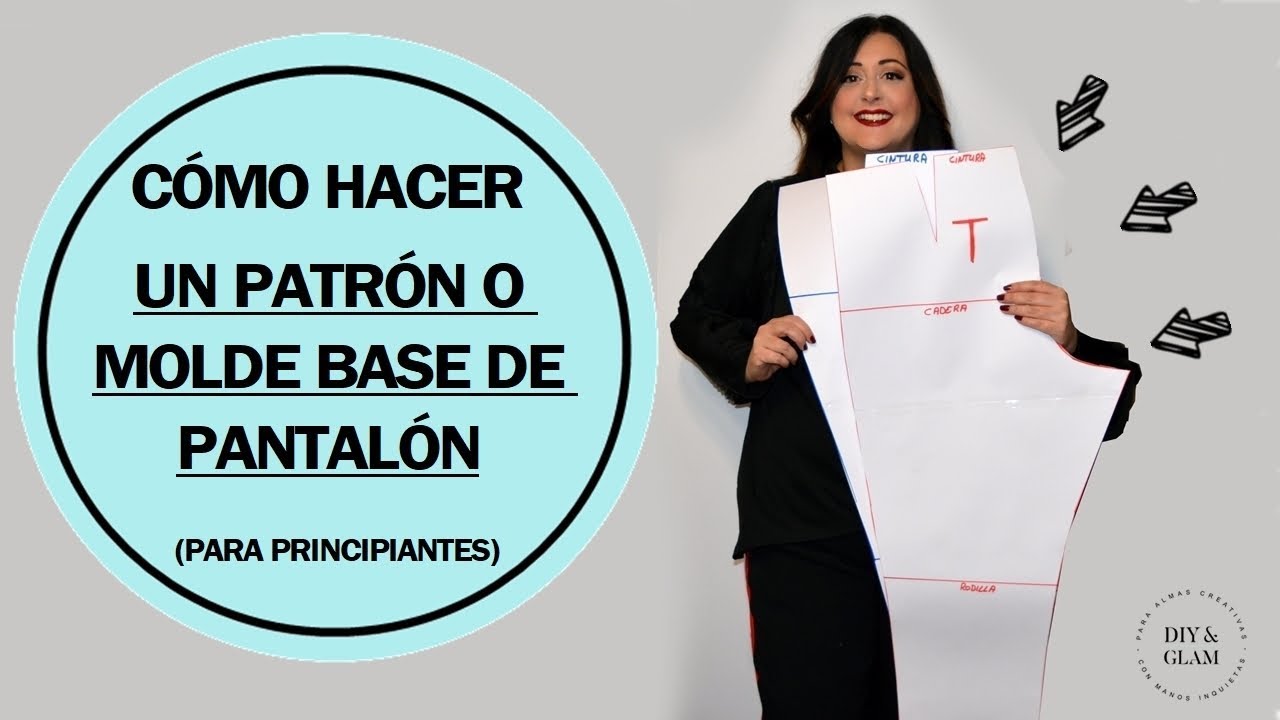 Cómo hacer un patrón de pantalón clonando otro