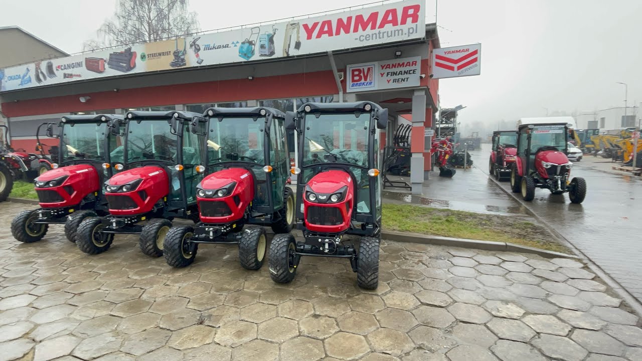 Yanmar yt235 a sa424 ciągniki kabinowe czym się różnią …