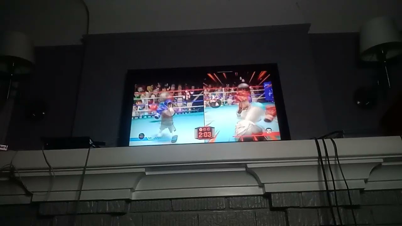 Wii Sports - Riptide Loses to Mr John in Boxing
