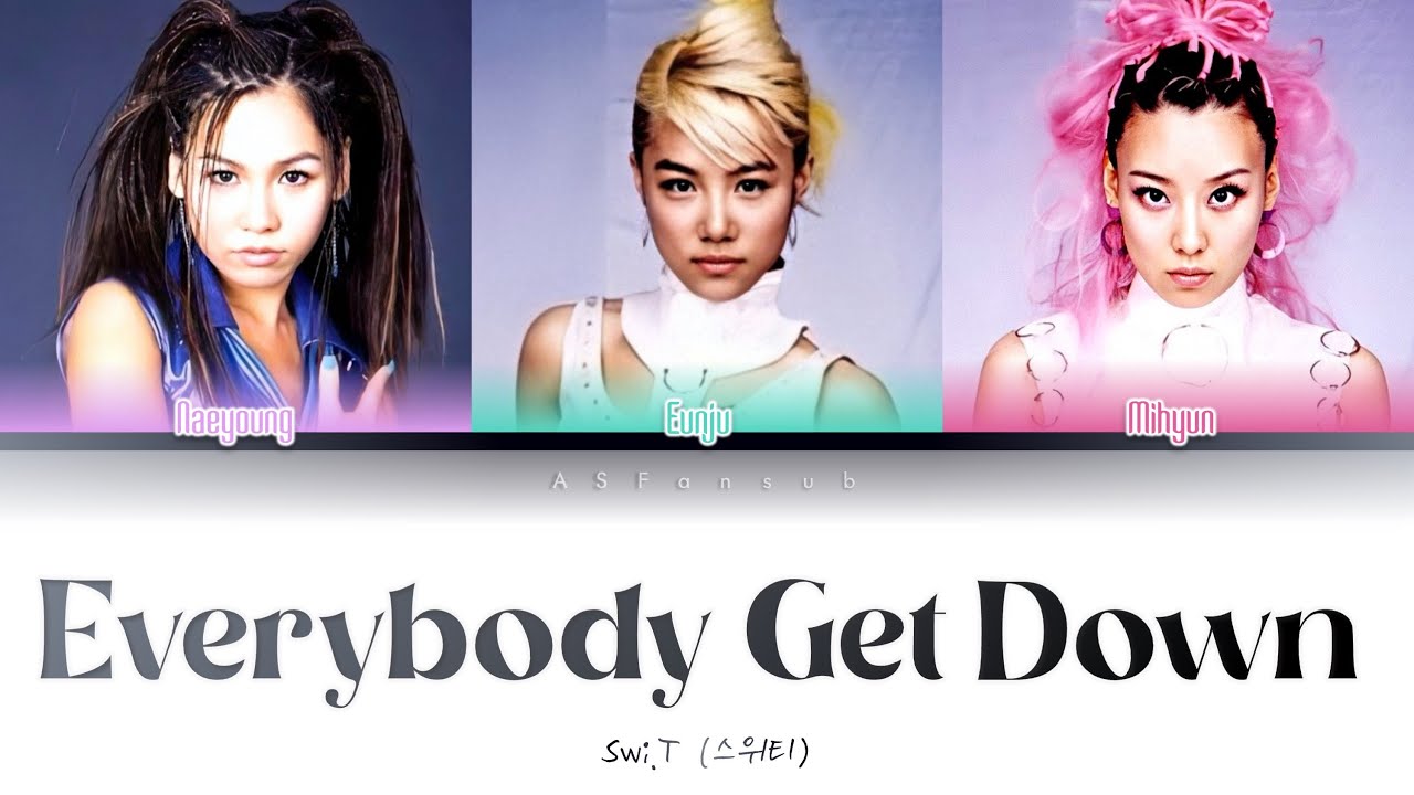 Swi.T (스위티) - Everybody Get Down Color Coded Lyrics [Han/Rom/Eng] (가사)