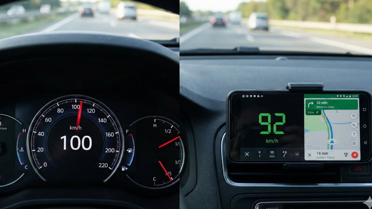 Приборная панель против GPS: кто говорит правду?