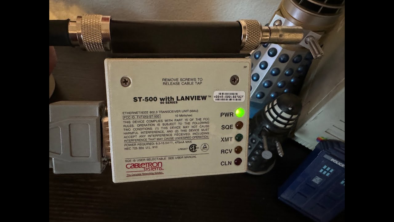 E3: First 10Base5 Transceiver