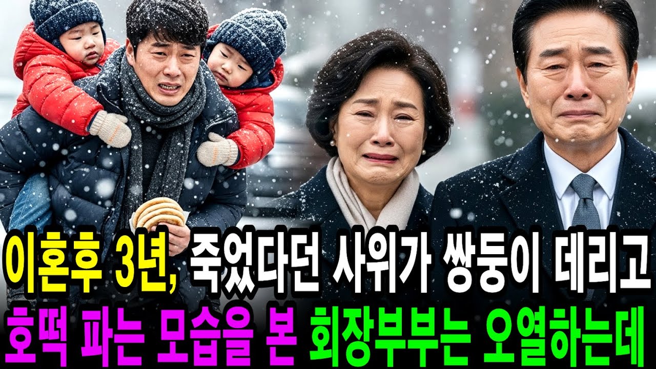 이혼 후 3년, 죽었다던 사위를 시장에서 마주한 재벌회장 부부… 쌍둥이를 보고 무너졌습니다｜노후사연｜감동사연｜사연라디오｜오디오북