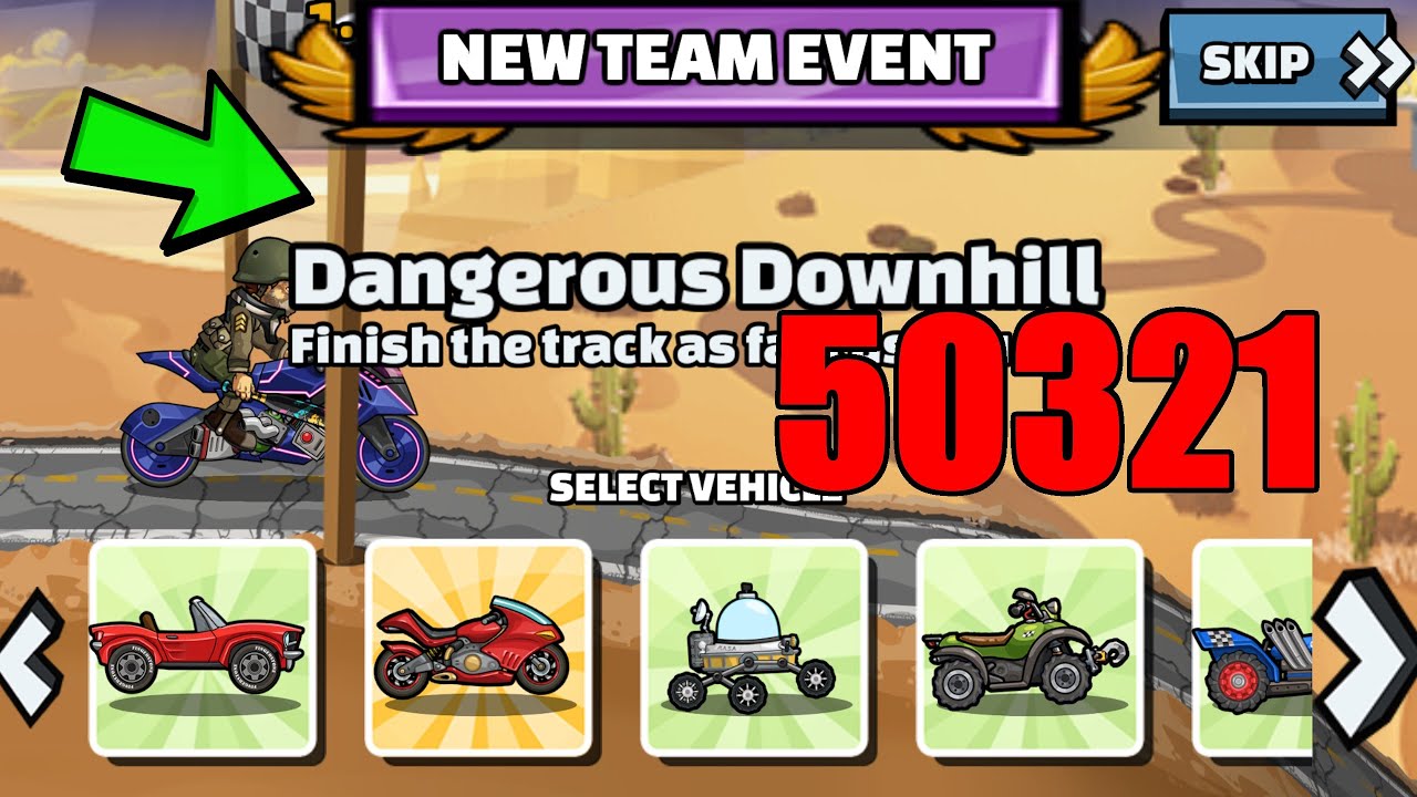 🔔❗  50321 NEW Team Event (Altitude Sickness) - Hill Climb Racing 2