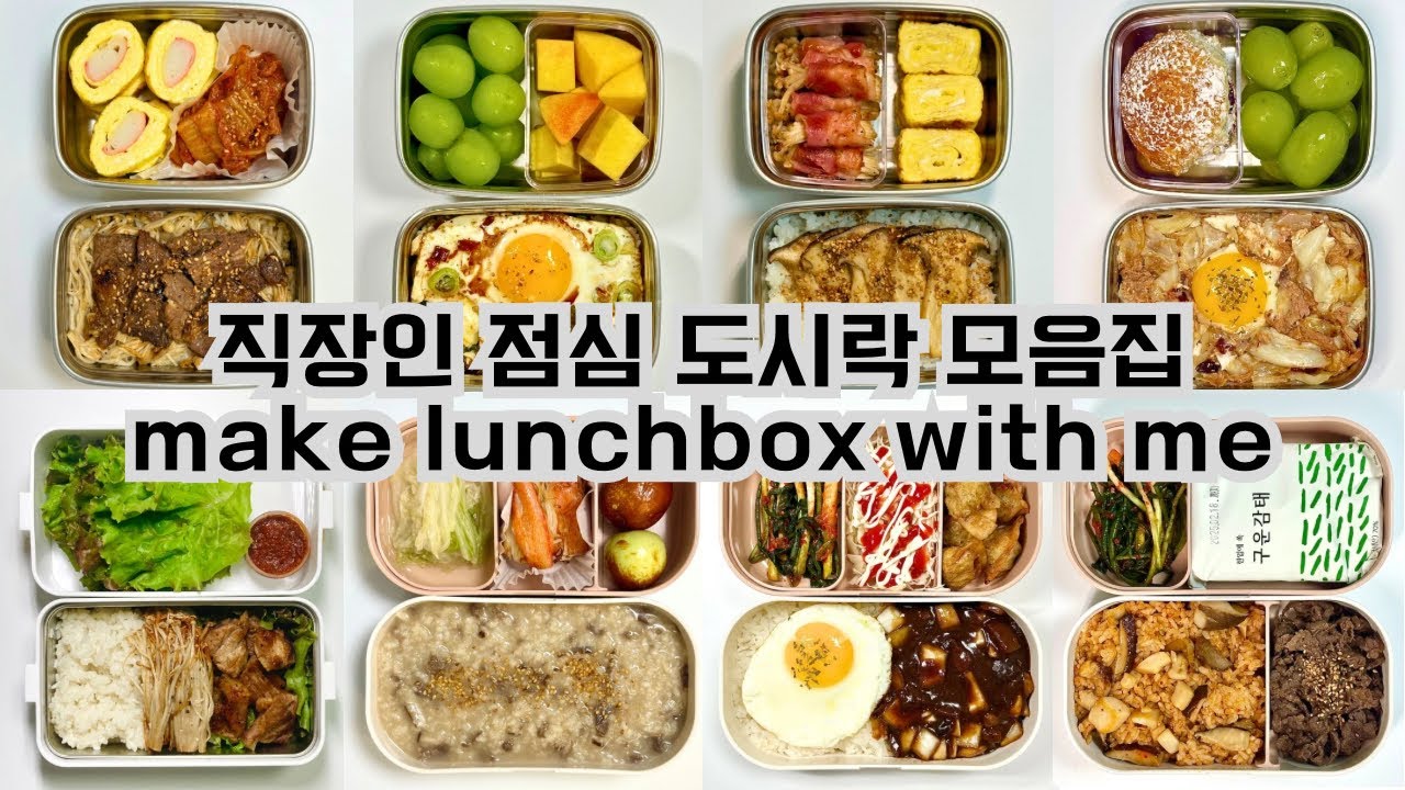[쇼츠 모음집]직장인 점심 도시락 만들기