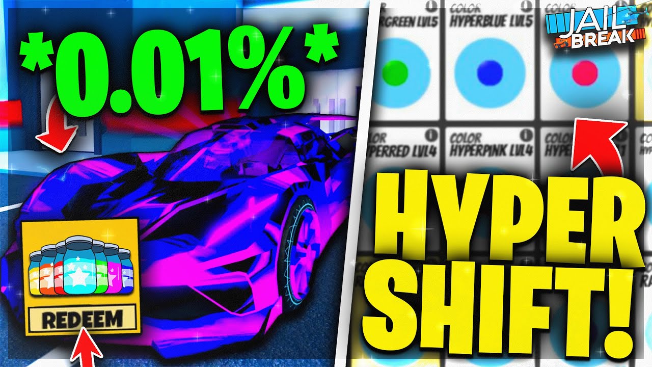 ZDOBYŁEM NAJRZADSZY ITEM W GRZE! *HYPERSHIFT* TYLKO 0.01% GRACZY GO POSIADA! (Roblox Jailbreak)