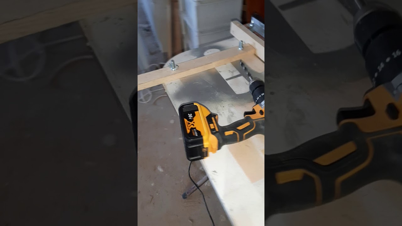 Dekupaj testere düz kesim aparatı yaptım