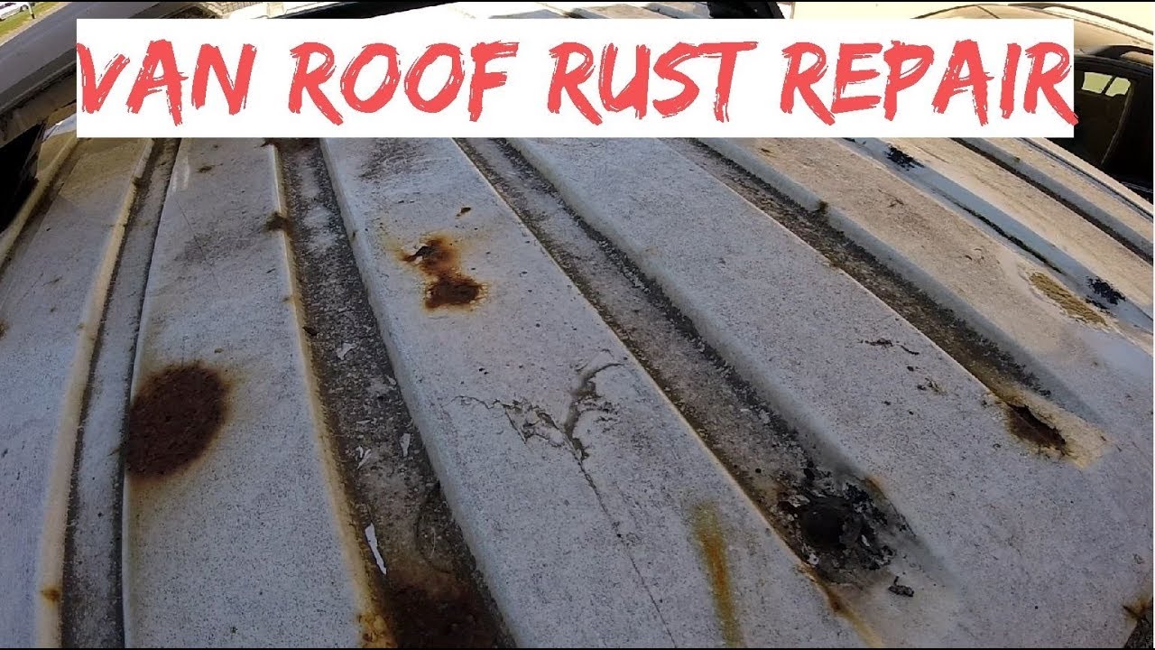 Ford Connect Van Roof Rust Repair Complete Treatment & Paint