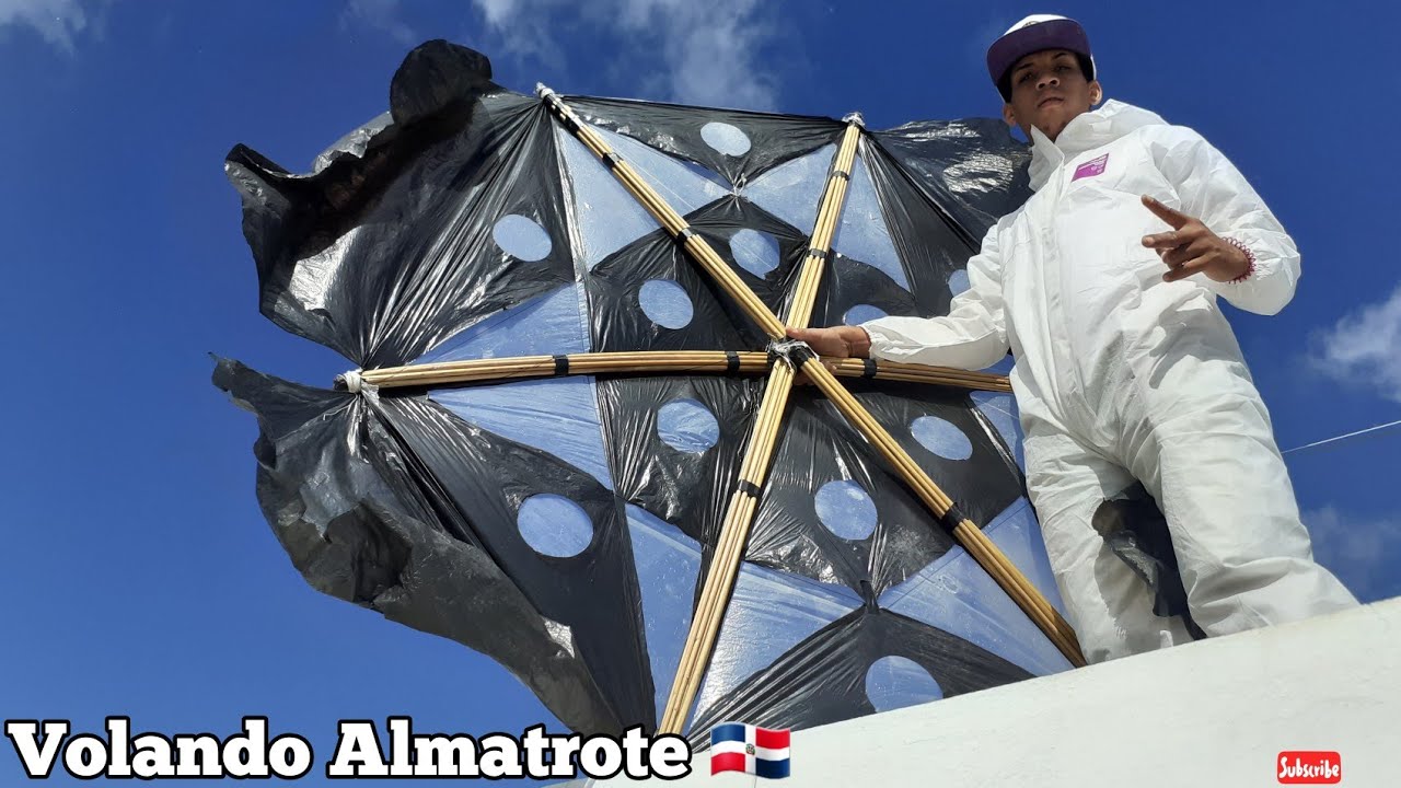 Volando el Almatrote 😱 con mucha fuerza Chichigua 🪁 Papalote O Cometas 🇩🇴