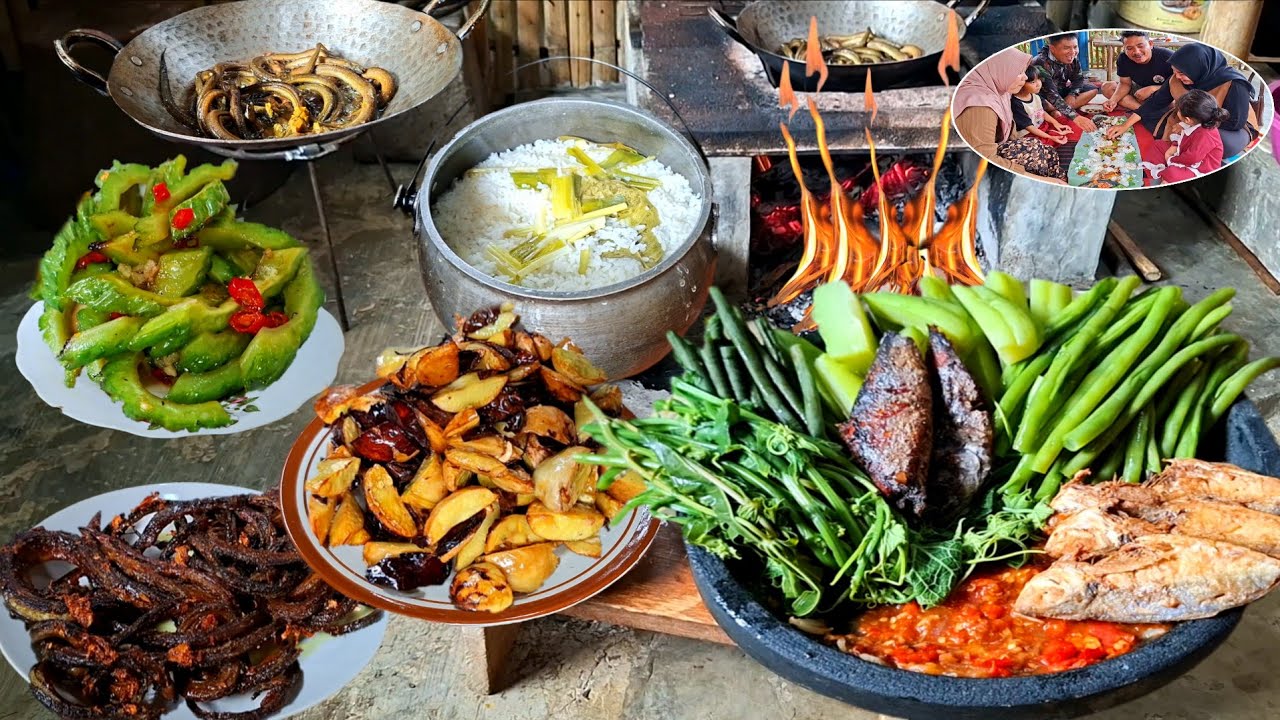 SENIKMAT INI LIWETAN KHAS SUNDA DENGAN SUASANA PEDESA'AN‼️JENGKOL,GORENG PEDA,SAMBEL DAN BELUT