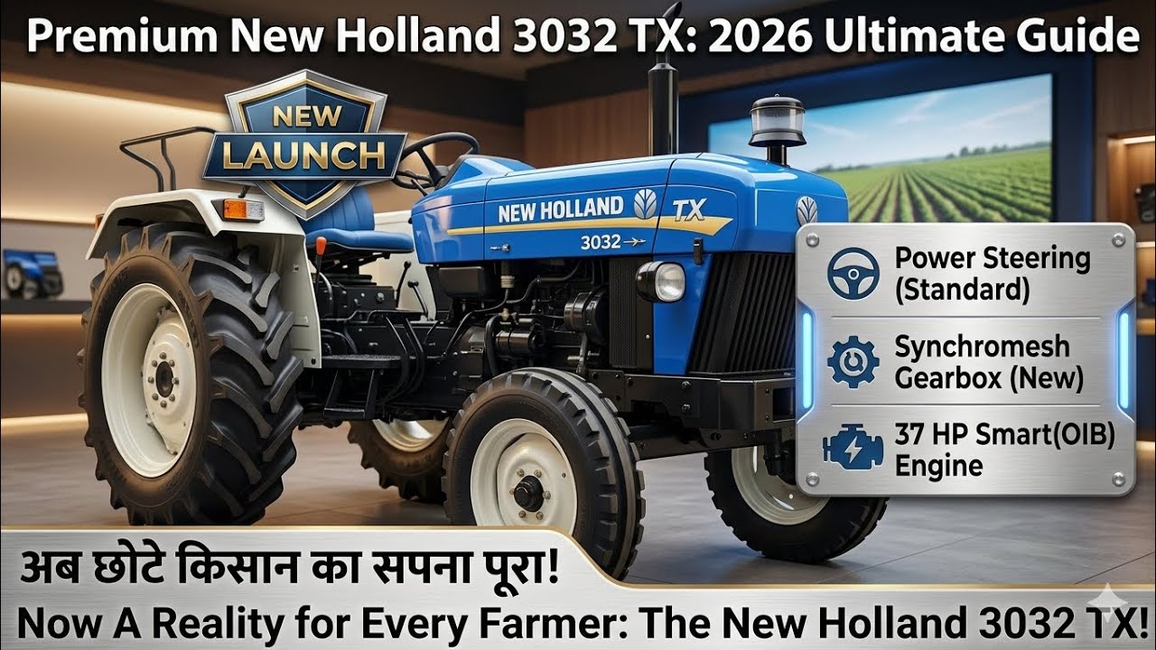 New Holland 3032 TX Smart Complete Review/Mileage,Lift Capacity, With Price New Model 2026✅ख़ुसकबरी✅