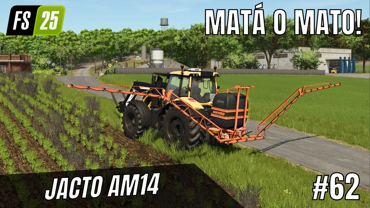 #62 Starting from Scratch Day 106 | Spraying Weeds with the Jato AM 14 Farming Simulator 25