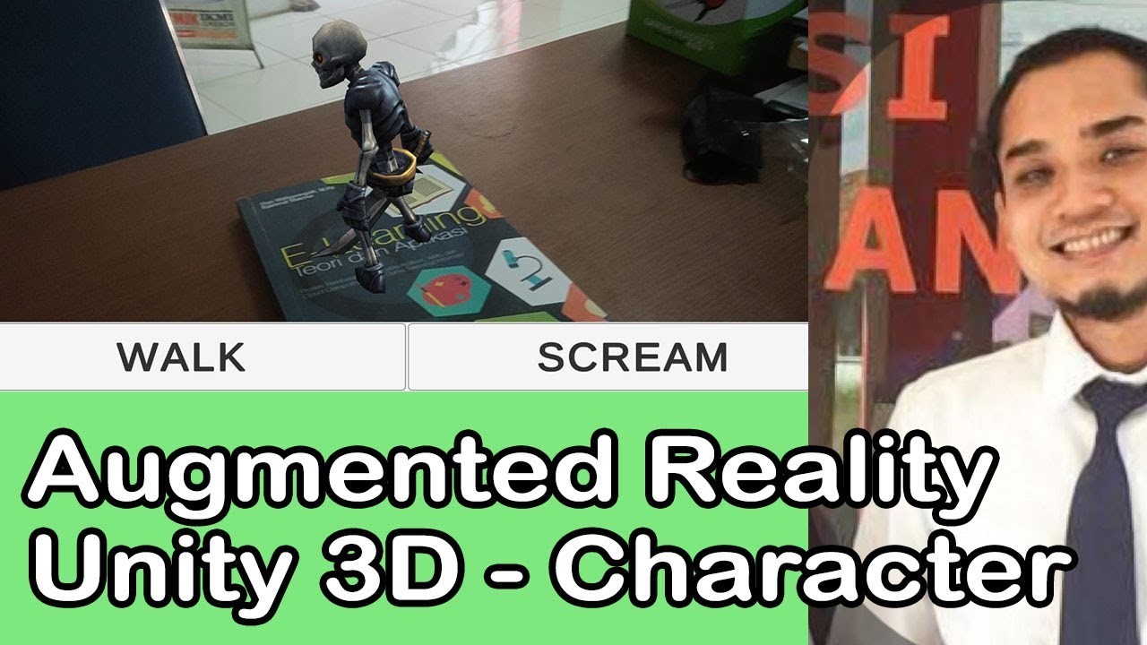 Membuat Aplikasi Character Augmented Reality Yang Bisa Digerakkan