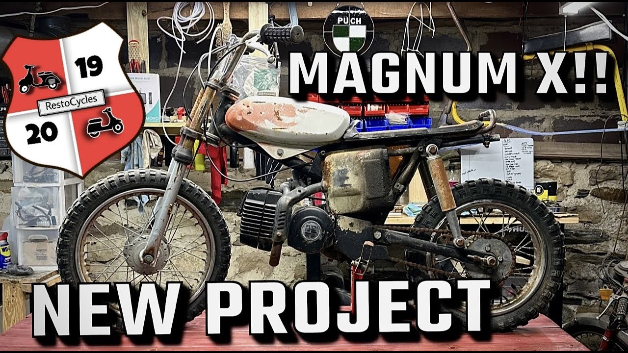 Restoring A Puch Magnum X || RestoCycles Pt.1