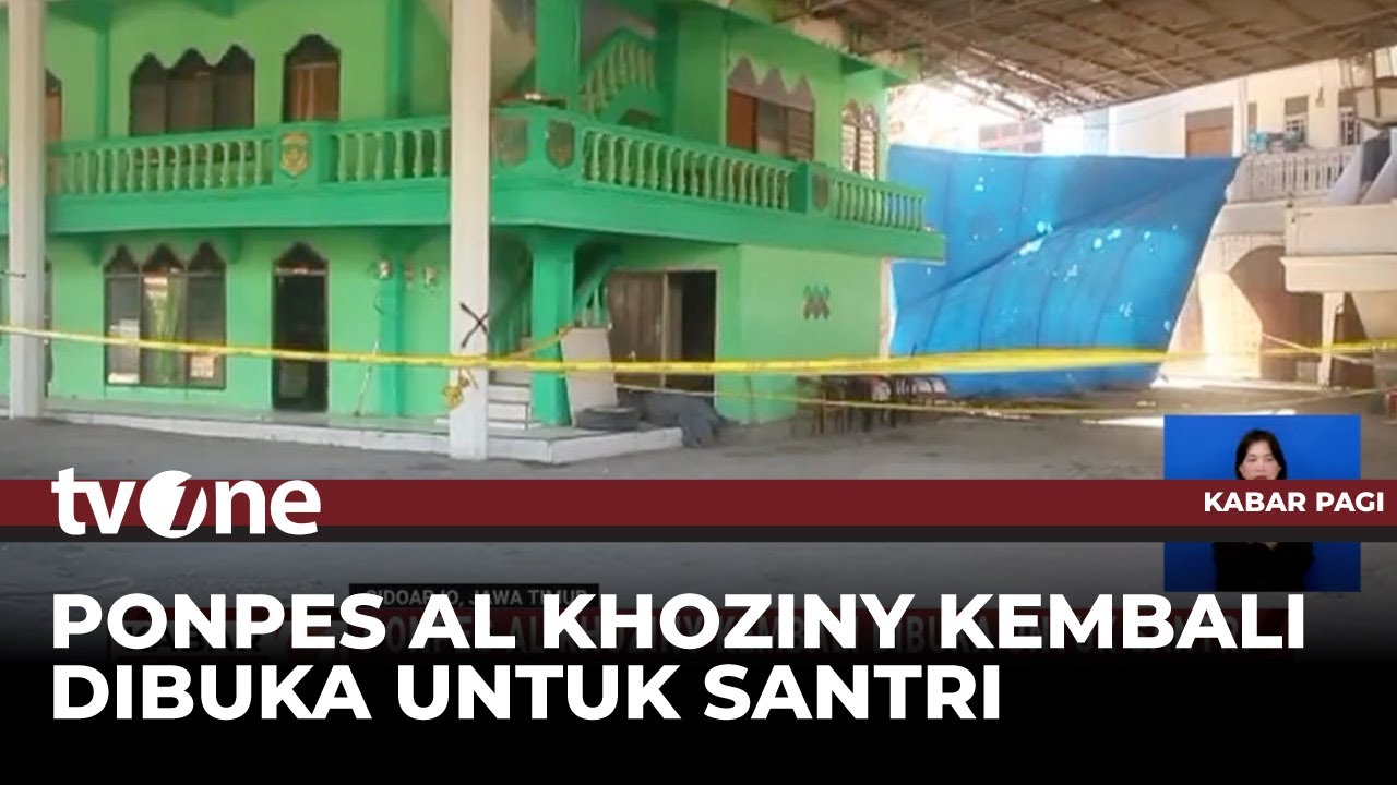 Pembelajaran Ponpes Al Khoziny Kembali Dibuka | tvOne