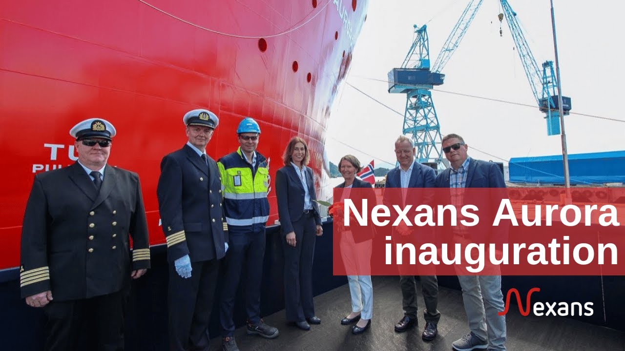 CLV Nexans Aurora inauguration