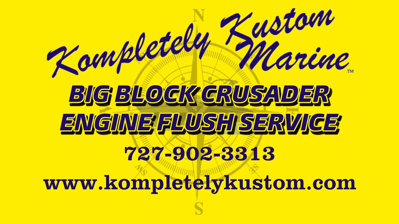 Big Block Crusader Engine Flush Service