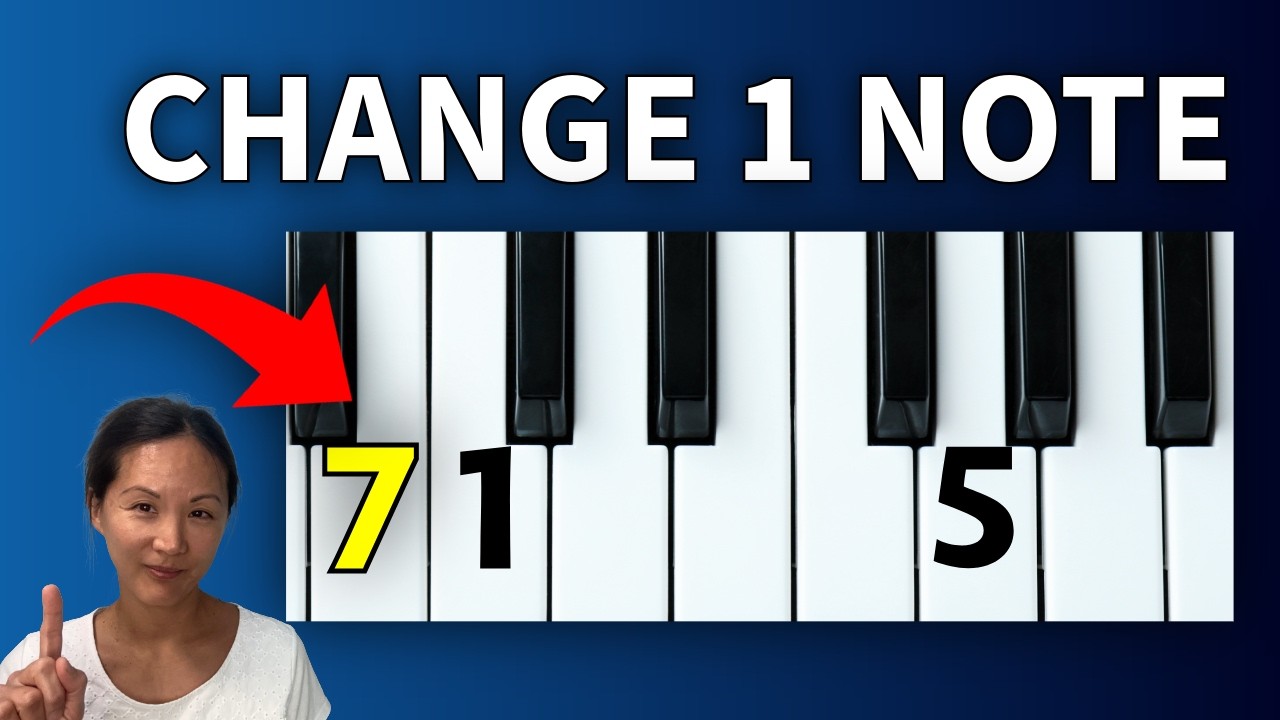 The 1-Note Trick That Makes Piano Chords Sound Beautiful