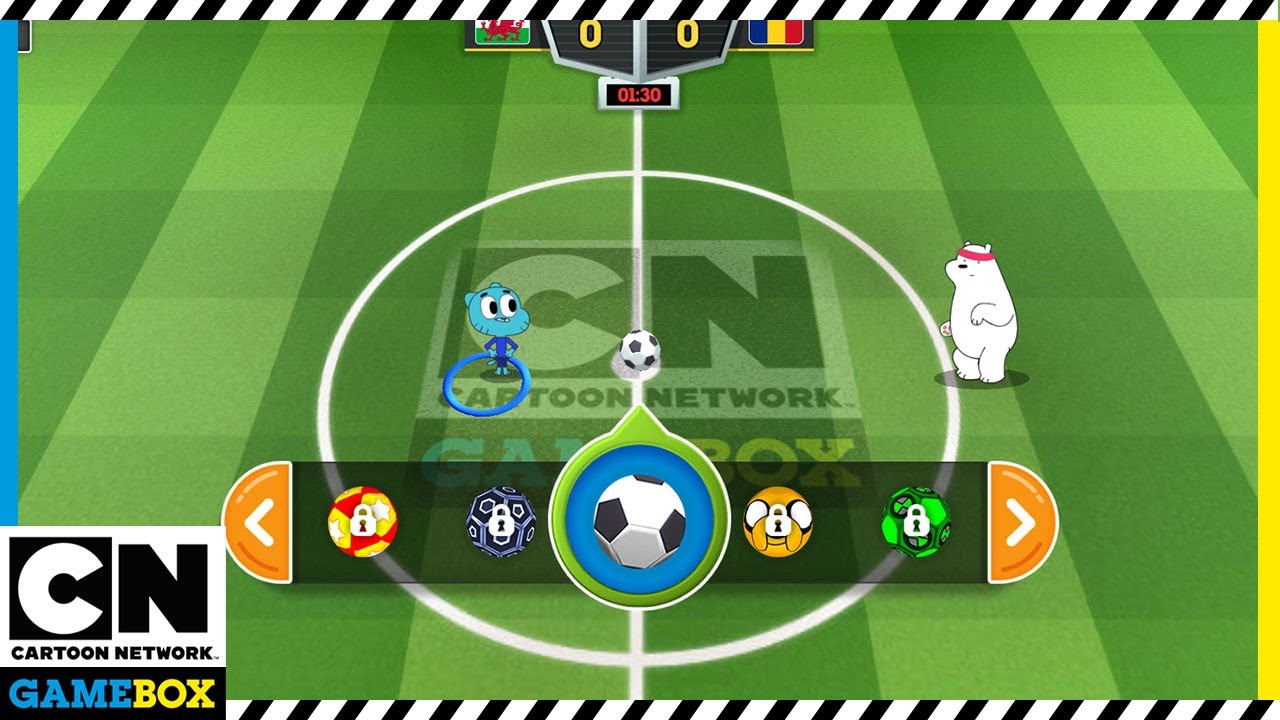 Toon Cup Gameplay | Can Gumball win the Toon Cup Championship? | Cartoon Network GameBox