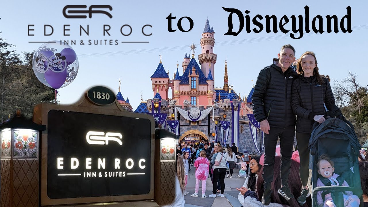 Отель Eden Roc Inn & Suites расположен недалеко от Диснейленда, до парка можно дойти пешком.
