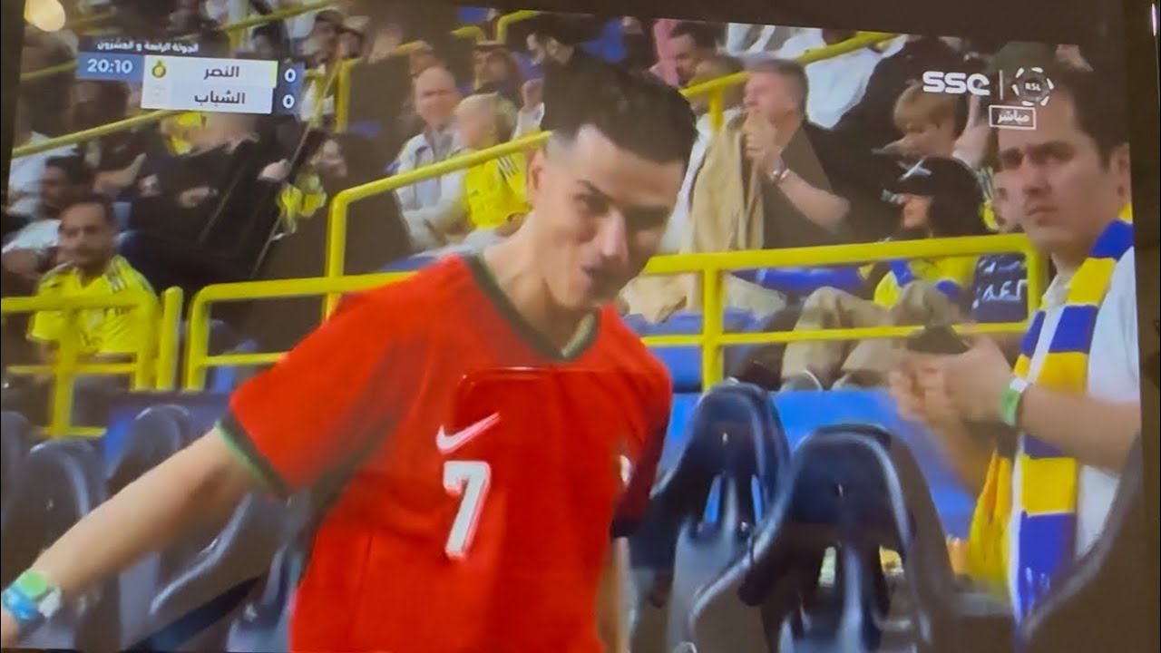 Ronaldo&rsquo;s lookalike in al nassr match