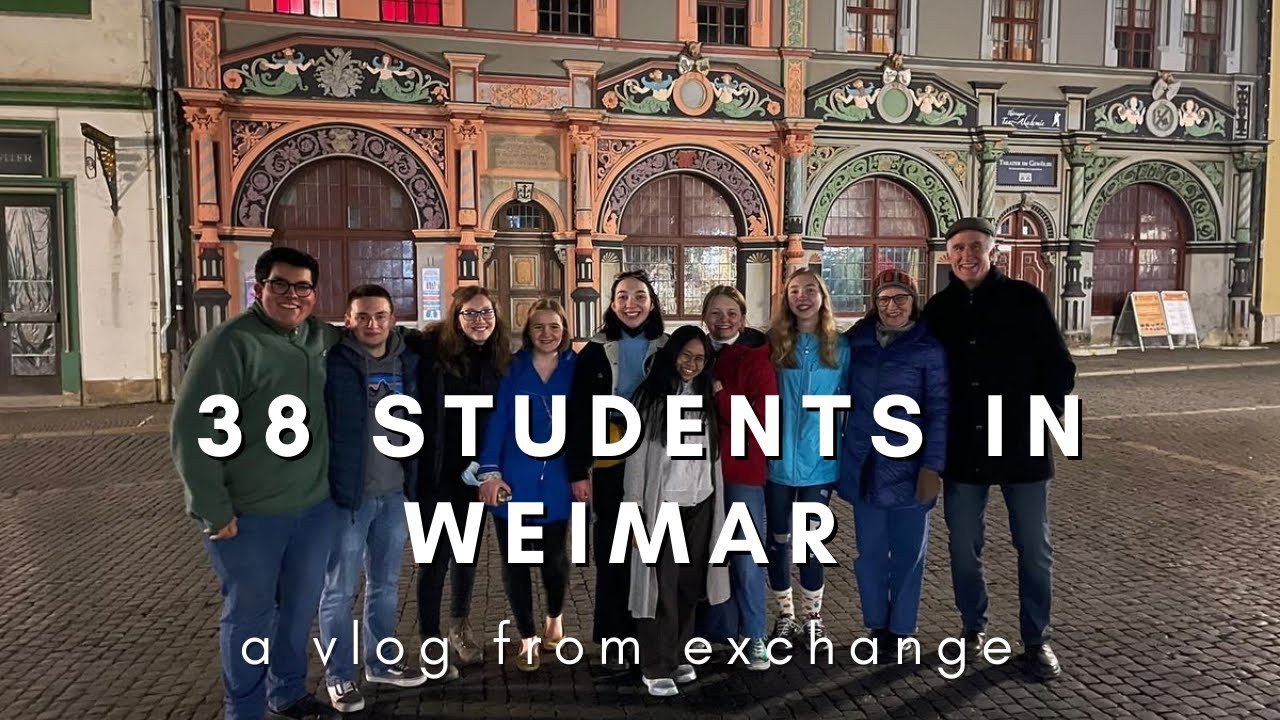 ASSE / CBYX Mid-Year Seminar in Weimar | American Exchange Student in Germany | Vlog
