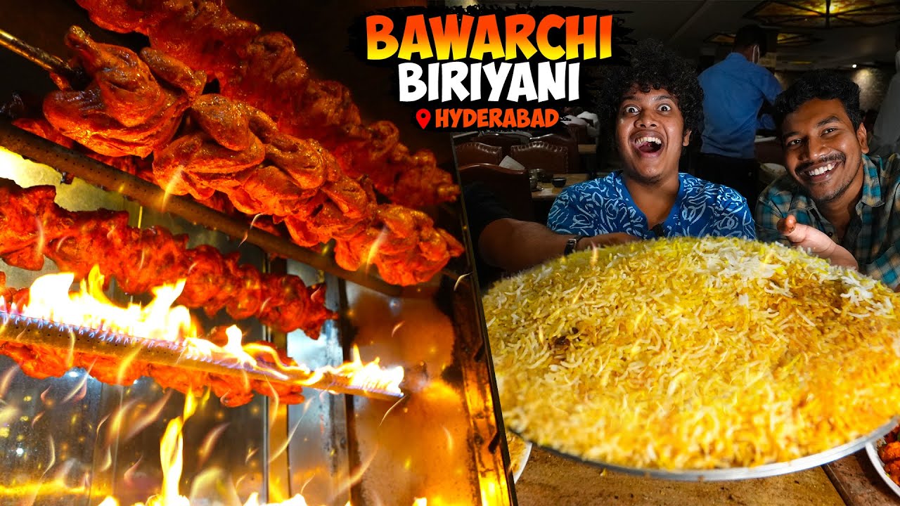 Hyderabadi Jumbo Biriyani in Bawarchi Biriyani - Irfan's View