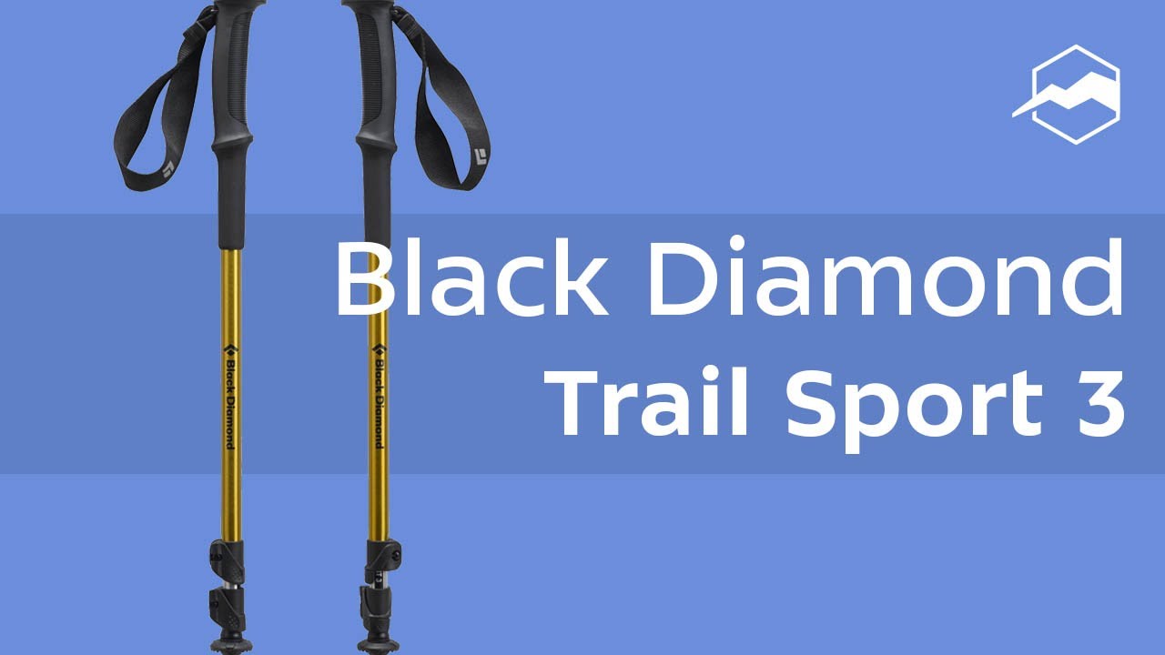 Треккинговые палки Black Diamond Trail Sport 3. Обзор