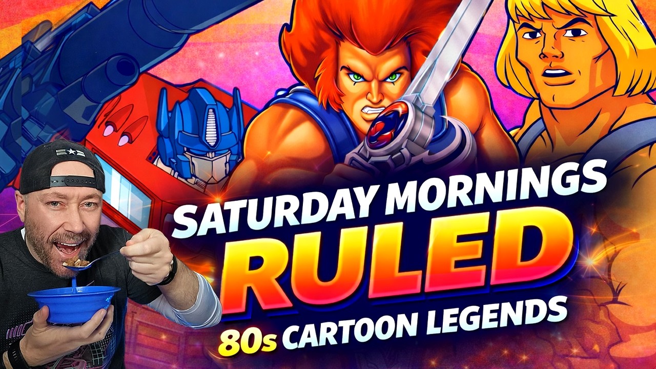 Ranking The Best 80s Cartoons Ever!  Saturday Morning Legends